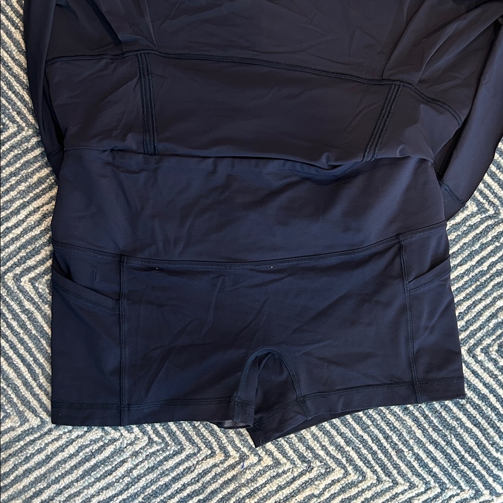 Lululemon Pace Navy Blue Skort. Size 8. - Picture 5 of 6